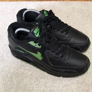 Nike air max 90 men’s 9.5 black green